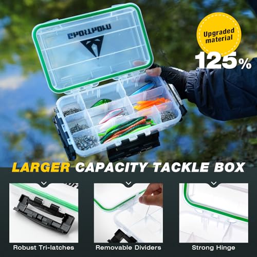 Ghosthorn Fishing Backpack Waterproof Tackle Bag Sling Bag Gift - color: Khaki Set, size: Standard