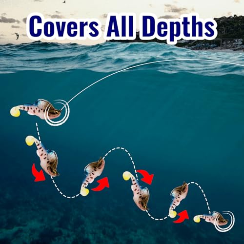 Soft Fishing Lures 5pcs Kit with Tackle Box Weedless Paddle Tail Swimbaits for Bass Trout Crappie Walleye Freshwater Saltwater Life Like Action Durable Plastic Sharp Hooks - color: 3in 5pcs