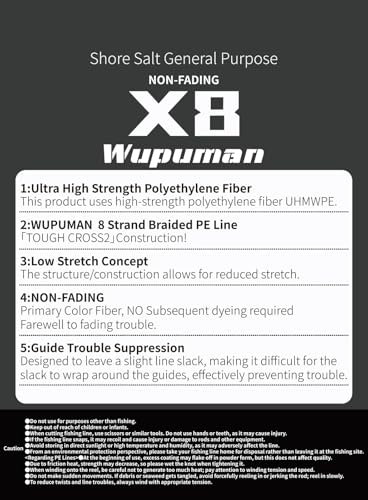 Braided Fishing Line 8 Strands (Non-Fading) Super 100% PE(LBS:6/8/10/15/20/30/40/50/60/70/80/90/100/130/150/200)(150M 300M 500M 1000M) Ocean, Lake,Parks, River Fishing - color: Black, size: 32LB 300M 328Yards