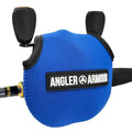 Angler Armour Baitcast Reel Cover | Baitcaster Sleeve | Fishing Reel Pouch | Low Profile Baitcasting Reel Protector | Neoprene Reel Case | 50 100 200 Series Baitcast Covers - color: Marine Blue