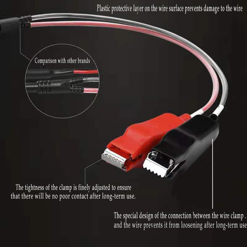 Electric Reel Cable. 4.9FT Rust-Proof Material. Compatible with Shimano&Daiwa Tanacom Seaborg Electric Reel