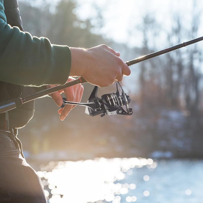 Fishing Reels - Metal Spinning Reel with U Shaped Wire Reel Seat, Saltwater Spinning Reel, Metal Body Baitcaster Reel, Baitcasting Reel, Spinning Reels for Freshwater Fishing - size: AC 5000