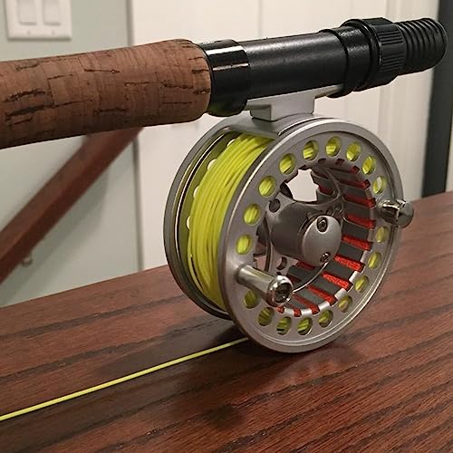 Raprance Floating Fly Fishing Line with 2 Welded Loops, Weight Forward Floating Fly Line, 100FT(3F,4F,5F,6F,7F,8F) Freshwater Saltwater Fly Fishing Line - color: Fluo Yellow, size: WF6F-100FT