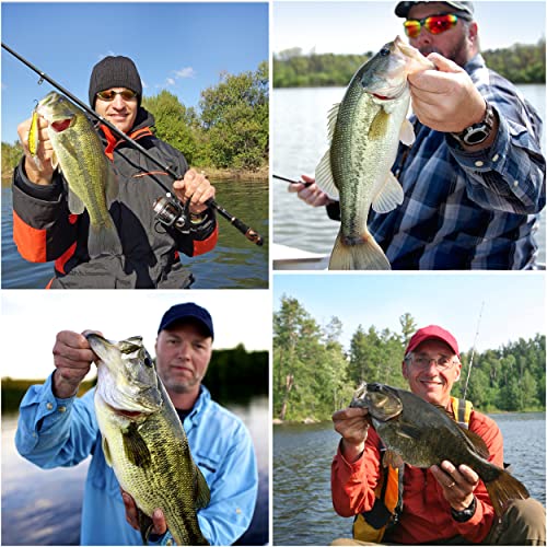 PLUSINNO Fishing Rod and Reel Combos - Carbon Fiber Telescopic Fishing Pole - Spinning Reel 12 +1 Shielded Bearings Stainless Steel BB - color: Full Kit with Carrier Case, size: 1.8M 5.91FT