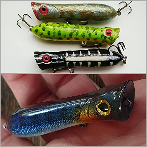 10 Blank Unpainted Minnow Crankbait Topwater Lipless Jerkbait Fishing Lures V3 - color: UPT683P10