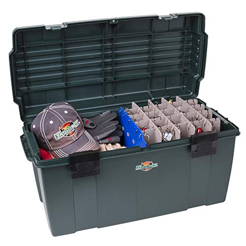Flambeau Outdoors 6127ZR Maximizer Large Lure Storage Box with Zerust Anti-Corrosion Technology, [1] Dry Box, Deep Green