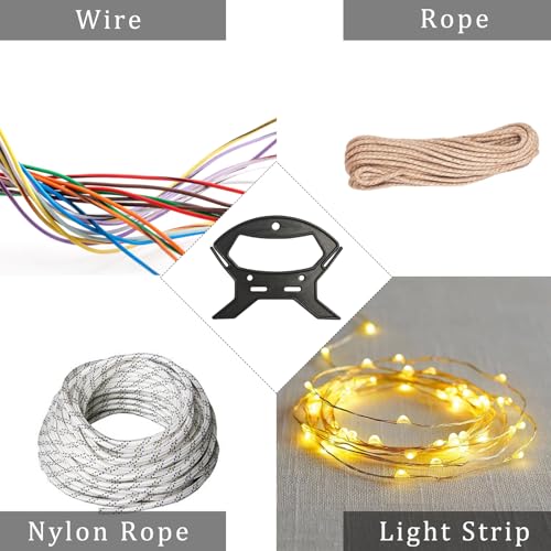 6 Pack Line Winder Tool, Cord Rope Paracord Spool Organizer Tangle-Free String Holder of Paracord, Fishing Line, Extension Cables, Twine & Kite String