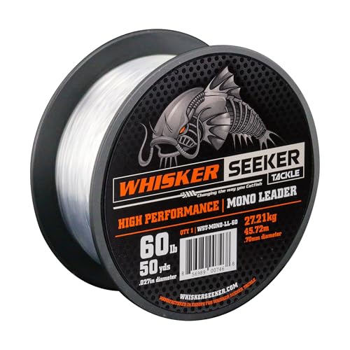 Ultra-Clear Catfish Leader Line - 50 Yard Spool