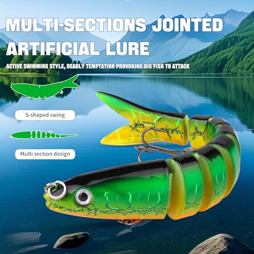 TSKS Fishing Artificial Lures Kit Mixed Including Front Diving Fin Minnow Surface Popper Crank Baits Pencil VIB with Hook and Soft Lures Accessories for Saltwater Freshwater Trout Bass Tackle Gift Set - color: 25pcs