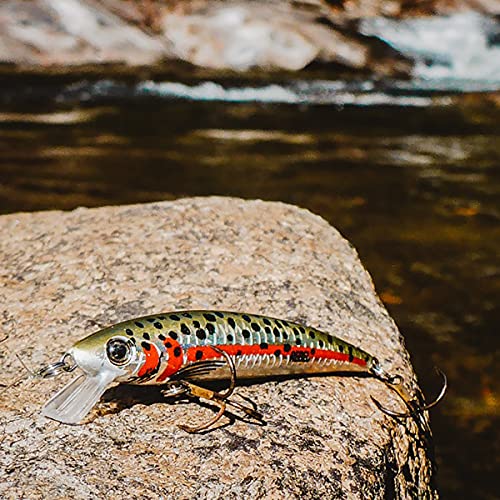 Rebel Lures Wee Frog Ultralight Crankbait Fishing Lure - color: Chartreuse Frog, size: 1/8 oz