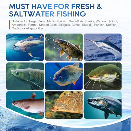 UCEC Fishing Hooks Treble Hooks Kit for Saltwater Freshwater, High Carbon Steel Strong Sharp Round Bend for Catfish Trout Hard Baits Lures, Size #1#2#4#6#8#10#12#14 110/50/210 Pack with Split Rings - style: 150pcs,#1 #2 #4 #6 #8 #10