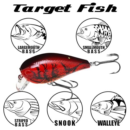 LUCKY CRAFT LC 1.5SSR, Wobbling Freshwater Lake Bass Fishing Bait - color: 137 TO Craw