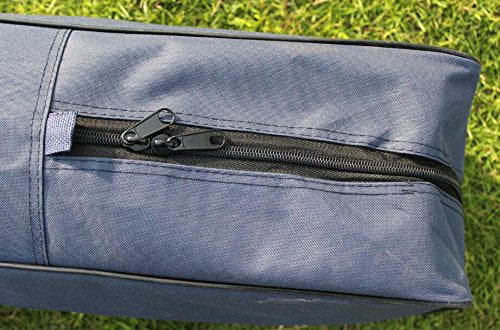 Sougayilang Fishing Rod Case Organizer Pole Storage Bag Fishing Rod and Reel Carrier Organizer for Travel - color: Blue-Length: 160cm/63in