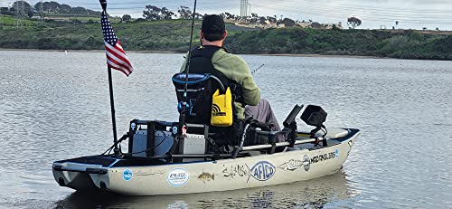 Sirius Signal SB-3L Boating Safety Dry Bag Kit - USCG Approved | Emergency SOS Kit, Includes Electronic Boat Flare Replacement, Essential Safety, Ideal for Kayaks, Boats, and Paddle Craft - size: Dry Bag