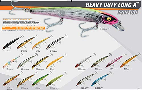 Bomber Lures Long A Slender Minnow Jerbait Fishing Lure - color: Silver Flash Red Head, style: Heavy Duty Long a Slender Minnow Jerbait Fishing Lure