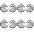 Disc Sinkers Fishing Weights Coin Sinkers Saltwater Surf Fishing Weights Bottom Fishing Drifting Trolling Catfishing Fishing Sinkers Weights Saltwater Tackle 1oz 2oz 3oz 4oz 5oz 6oz 8oz - style: 3oz-8pcs