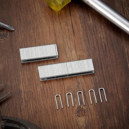 Jetec 40 Pieces Plantation Shutter Repair Kit Replacement Louvers Staples Window Blind Tilt Rod Operable Plantation Silver Missing Metal Indoor Louver Staples Tools Repair (0.75 x 0.19) - size: 0.75 x 0.19"
