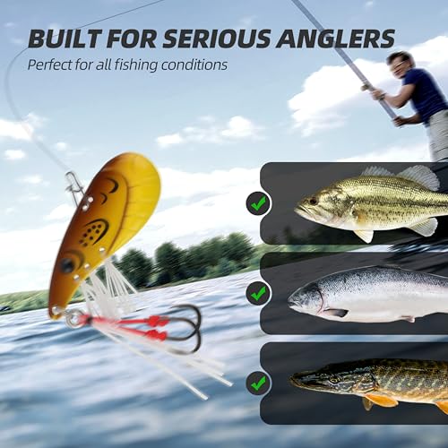 Shrimp Blade Bait – 3pcs Metal Vibe Jigging Lures with Skirted Tail and Assist Hooks, Lifelike Shrimp Design for Saltwater and Freshwater Fishing - size: 1/2oz