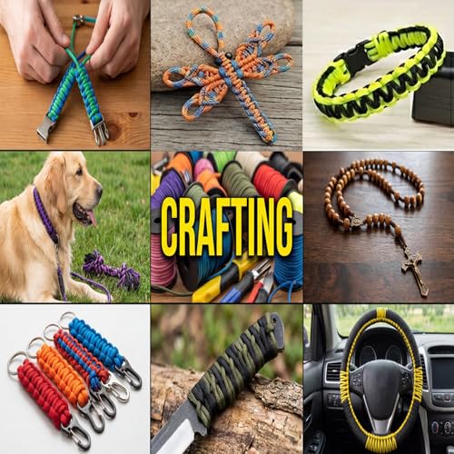 Paracord 240lb - Diameter 2mm Micro Utility Cord -3 Strand Parachute Spool Cord - 100ft 200ft,Paracord for Camping,Hiking,Fishing,Outdoor and DIY - color: Cyan, size: 100 ft