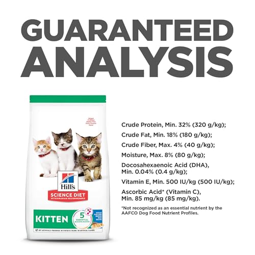 Hill's Science Diet Kitten Dry Cat Food, Ocean Fish & Brown Rice, 3.5 lb. Bag - size: 3.5 Pound (Pack of 1)