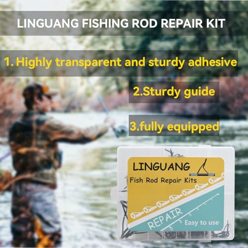 55pcs MN Saltwater Surf Fishing Rod Double Feet Large Spinning Stainless Steel Guides Repair Kits