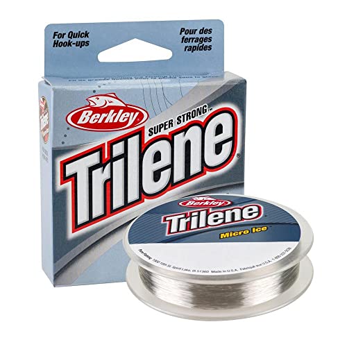 Berkley Trilene Micro Ice Monofilament Ice Fishing Line - color: Clear Steel, style: 3lb Test