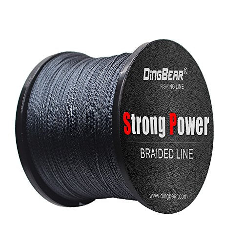 437Yd-5000Yd Super Strong Pull Generic Braided Fishing Line Fish ing Lines FishLines FishingLine - color: gray, size: 1093Yd/ 1000m 135LB/0.60mm