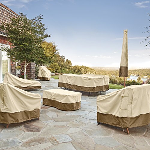 Classic Accessories Veranda Patio Free Standing Portable Garden Hose Reel Cover, outdoor cover
