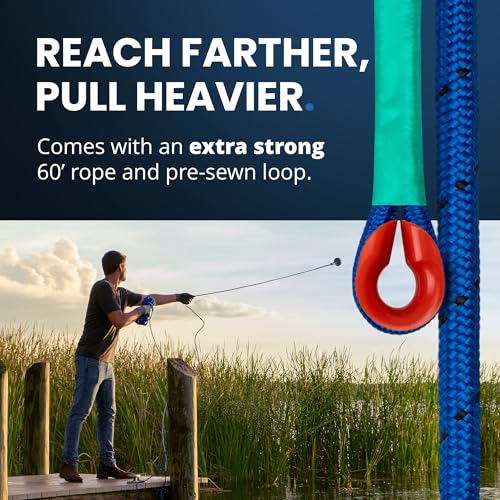 AnglerMag Magnet Fishing Kit - 1325 lbs Double Sided Neodymium Magnetic Fishing Stuff with Rope - 10 PCS Extra Strong Complete Gift Set with eBook, Carabiner, Gloves, Grappling Hook & Carrying Bag - size: 1325 LB