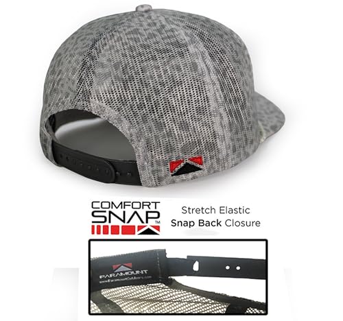 Paramount Outdoors Fly Fishing Hat Series Comfort Snap Snapback Cap for Men - color: Bwo