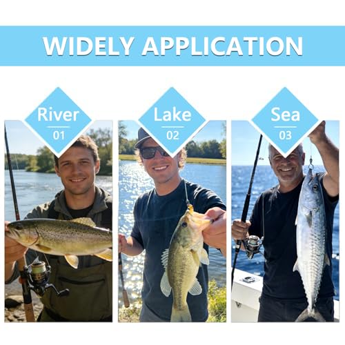 Fishing Lures for Freshwater and Saltwater, Lifelike Slow Sinking Bass Lures Multi-Jointed Swimbait for Bass Trout Crappie Walleye Pike, Must-Have Fishing Gear for Family Fishing Gear (5 Pcs)