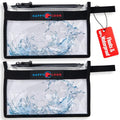 Elite True Waterproof Fishing Floating Tackle Bag Set - 2 Medium | 100% Submersible Dry Bags, Floats with Lure & Bait, Scuba-Grade Zipper, PVC-Free, Tethering Loop