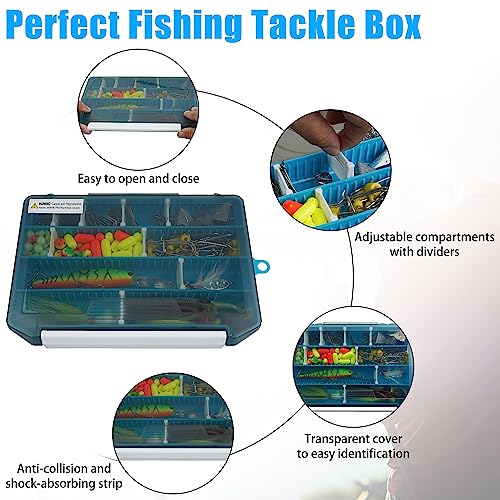 Surf Fishing Rig Tackle Kit,167PCS Saltwater Fishing Lures Surf Fishing Gear Fish Finder Rigs Pompano Floats Rig Pyramid Sinker Weight Fish Hooks Swivels Various Accessories