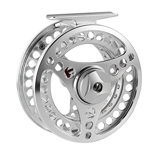 3/4 5/6 7/8 9/10WT Fly Fishing Reel with Line Combo 3 5 8 WT Fly Line Backing Leader CNC Machined Fly Reel - size: 3/4WT Fly Reel with Line Combo