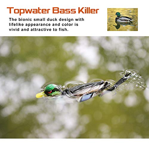 TRUSCEND Swimmax Easy Catch Fishing Lures with BKK Hooks, Wiggling, Vibrating, Rattling and Gurgling for More Bites, Heavy-Duty Dyneema Fiber Jointed Swimbaits for Bass, Trout, Crappie, Walleye, Pike - color: Z-2.8"-0.35oz