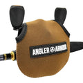 Angler Armour Baitcast Reel Cover | Baitcaster Sleeve | Fishing Reel Pouch | Low Profile Baitcasting Reel Protector | Neoprene Reel Case | 50 100 200 Series Baitcast Covers - color: Marsh Brown