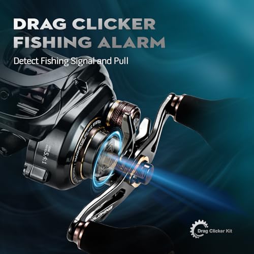 HIAW Pro Baitcasting Fishing Reel 11+1BB 7.2:1/5.4:1 High-Speed Gear Ratio,21LB Drag Power,Ultra Smooth, Compact Design,Durable and Long-Lasting - color: 7.2 Deep Spool Right Hand