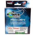 Power Pro Maxcuatro Braided Fishing Line (Moss Green, Hi Vis Yellow, White) by Power Pro - color: Moss Green, size: 100lb - 3000yd