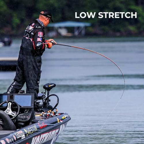 KastKing Fluorokote 100% Fluorocarbon Coated Fishing Line, Fluorocarbon Leader, Extreme Clarity,Fast Sinking,Shock Resistant, High Abrasion Resistance - size: 8LB(300Yard)