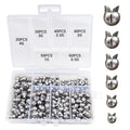 250/180Pcs Split Shot Fishing Weights Sinkers, Round Open Mouth Design Fishing Weight Clip on Sinker Weight Freshwater Saltwater Fishing Accessories Gift for Fishing Lovers - color: 250pcs - 0.02oz/0.04oz/0.07oz/0.09oz/0.11oz/0.14oz