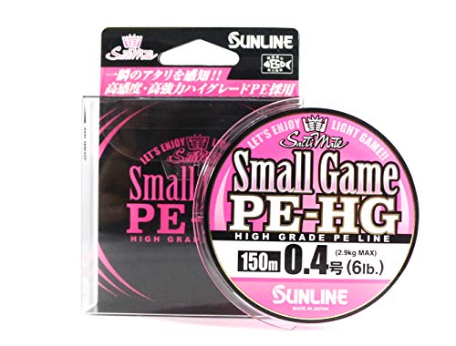 Sunline PE Line Saltimate Small Game HG 150m - style: 0.4 / 6 Lb
