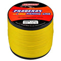 Braided Fishing Line 4 Strands Stronger Multifilament PE Braid Wire for Saltwater 6LB-100LB 110yards 328yards 547yards Super Strong Superline - color: Yellow, size: 547Yds/30LB