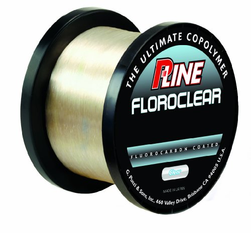 P-Line Floroclear Bulk Spool Fishing Line - size: 20-Pound, 3000-Yard