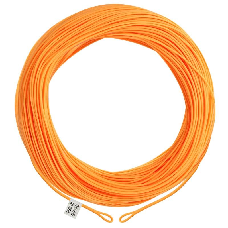 Maxcatch Fly Line with Two Welded Loops, Weight Forward Floating, 100FT, Multiple Colors, WF1F-WF9F, for Freshwater Fly Fishing - color: Satin Orange, size: WF8F-100FT