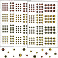 Bionic Fish Eyes for Lures Fly Tying Material Realistic Fish Eyes for Fishing Baits DIY Jigs Fishing Lure Making Supplies - style: 432pcs-4/5/6mm