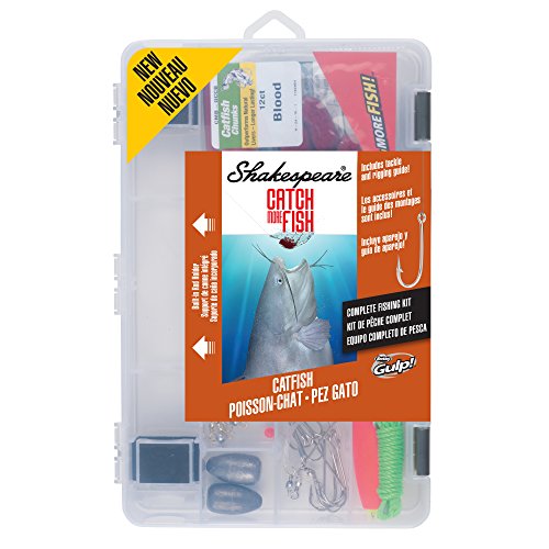 Shakespeare Catch More Fish Fishing Tackle Kit - color: Catfish, style: Old Model