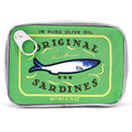 Cessfle Canned Sardines Makeup Bag, Funny Sardine Tin Fish Cosmetic Bag, Creative Cute Makeup Bag Kawaii Pencil Case Pouch, Coquette Make up Pouch for Women - color: Green