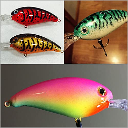 Blank Unpainted Minnow Crankbait Topwater Lipless Jerkbait Fishing Lures - color: UPC255P10