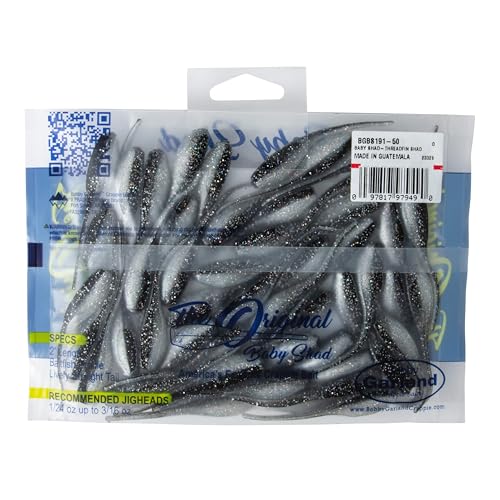 Bobby Garland Baby Shad 50-Count Bulk Pack - color: Threadfin Shad