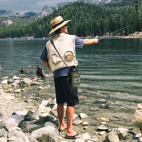 NATURE PIONEOR 32 64 128oz Tactical Water Bottle Pouch, Multi-Function Tactical Water Bottle Bag with Adjustable Shoulder Strap, Half/One Gallon Molle Strap Carrier Holder - color: Green, size: 32OZ